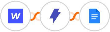 Webflow (Legacy) + Straico + Google Docs Integration