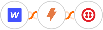 Webflow (Legacy) + Straico + Twilio Integration