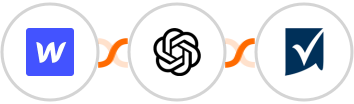 Webflow + OpenAI (GPT-3 & DALL·E) + Smartsheet Integration