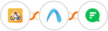 Webhook / API Integration + Autobound + Flock Integration