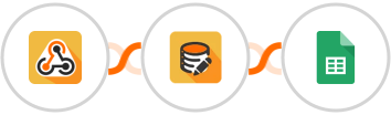 Webhook / API Integration + Data Modifier + Google Sheets Integration