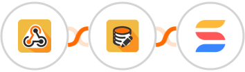 Webhook / API Integration + Data Modifier + SmartSuite Integration