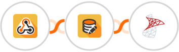 Webhook / API Integration + Data Modifier + SQL Server Integration