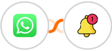 WhatsApp + Push by Techulus Integration