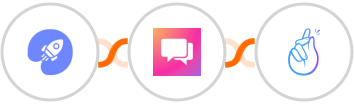 WiserNotify + ClickSend SMS + CompanyHub Integration