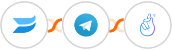Wistia + Telegram + CompanyHub Integration