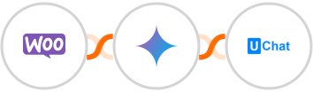 WooCommerce + Gemini AI + UChat Integration