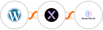 WordPress + AgentX + Brain Pod AI Integration