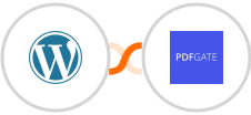 WordPress + PDFGate Integration