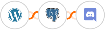 WordPress + PostgreSQL + Discord Integration