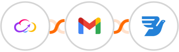 Workiom + Gmail + MessageBird Integration