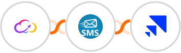 Workiom + sendSMS + Saleshandy Integration
