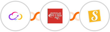 Workiom + SMS Alert + Stannp Integration