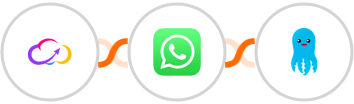 Workiom + WhatsApp + Builderall Mailingboss Integration