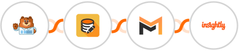 WPForms + Data Modifier + Mailifier + Insightly Integration