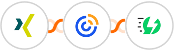 XING Events + Constant Contacts + AiSensy Integration