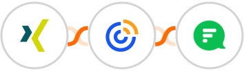 XING Events + Constant Contacts + Flock Integration