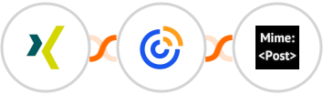 XING Events + Constant Contacts + MimePost Integration