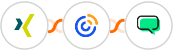 XING Events + Constant Contacts + WATI Integration