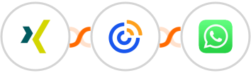 XING Events + Constant Contacts + WhatsApp Integration