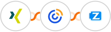 XING Events + Constant Contacts + Ziper Integration