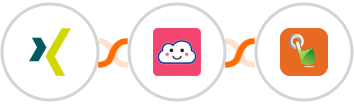 XING Events + Credit Repair Cloud + SMS Gateway Hub Integration