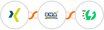 XING Events + DNA Super Systems + AiSensy Integration