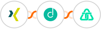 XING Events + Dropcontact + Telnyx Integration