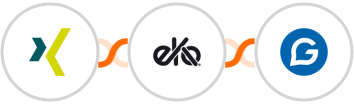 XING Events + Eko + Gravitec.net Integration