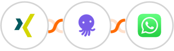 XING Events + EmailOctopus + WhatsApp Integration