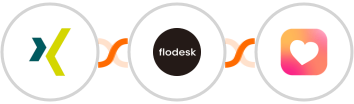 XING Events + Flodesk + Heartbeat Integration