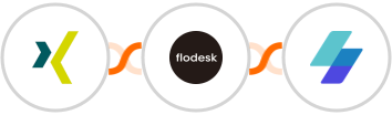 XING Events + Flodesk + MailerSend Integration
