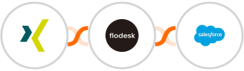 XING Events + Flodesk + Salesforce Marketing Cloud Integration