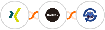XING Events + Flodesk + SMS Gateway Center Integration
