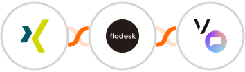 XING Events + Flodesk + Vonage SMS API Integration