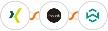 XING Events + Flodesk + WA Toolbox Integration