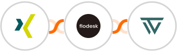 XING Events + Flodesk + WaTrend Integration