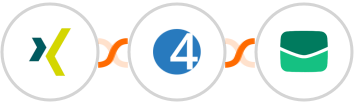 XING Events + 4Leads + Email It Integration