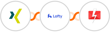 XING Events + Lofty + Fast2SMS Integration