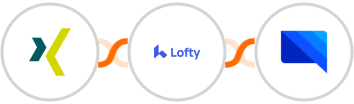 XING Events + Lofty + GatewayAPI SMS Integration