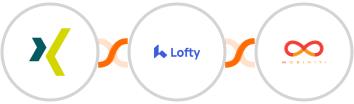 XING Events + Lofty + Mobiniti SMS Integration