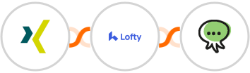 XING Events + Lofty + Octopush SMS Integration