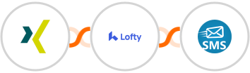 XING Events + Lofty + sendSMS Integration
