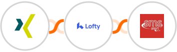 XING Events + Lofty + SMS Alert Integration