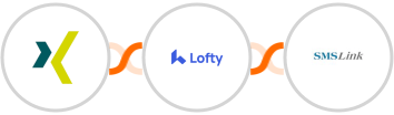 XING Events + Lofty + SMSLink  Integration