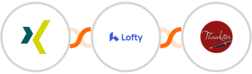 XING Events + Lofty + Thankster Integration