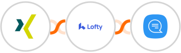 XING Events + Lofty + Wassenger Integration