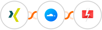 XING Events + Mailercloud + Fast2SMS Integration