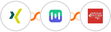 XING Events + Mailmodo + SMS Alert Integration