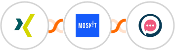 XING Events + Moskit + SMSala Integration